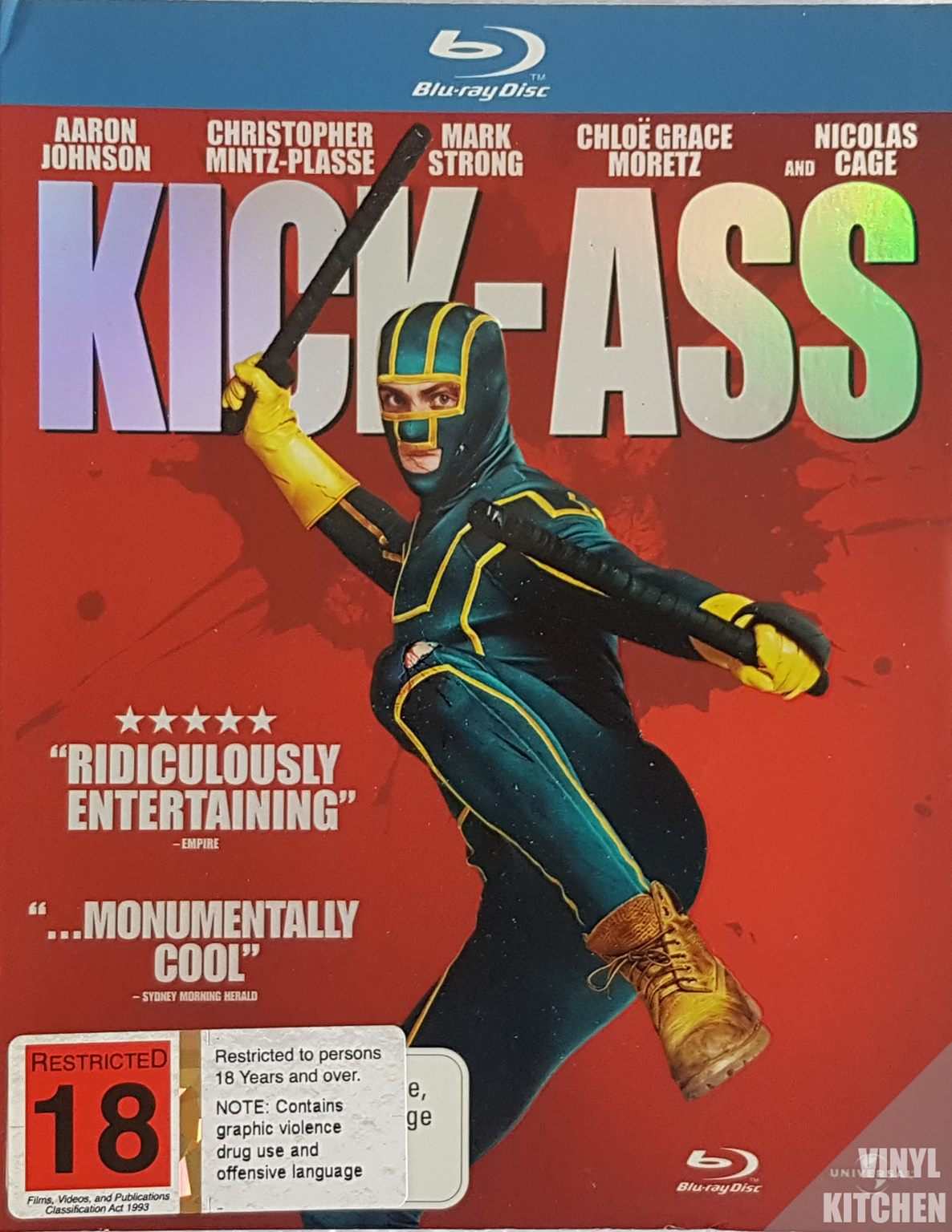 Kick-Ass Blu Ray 2010