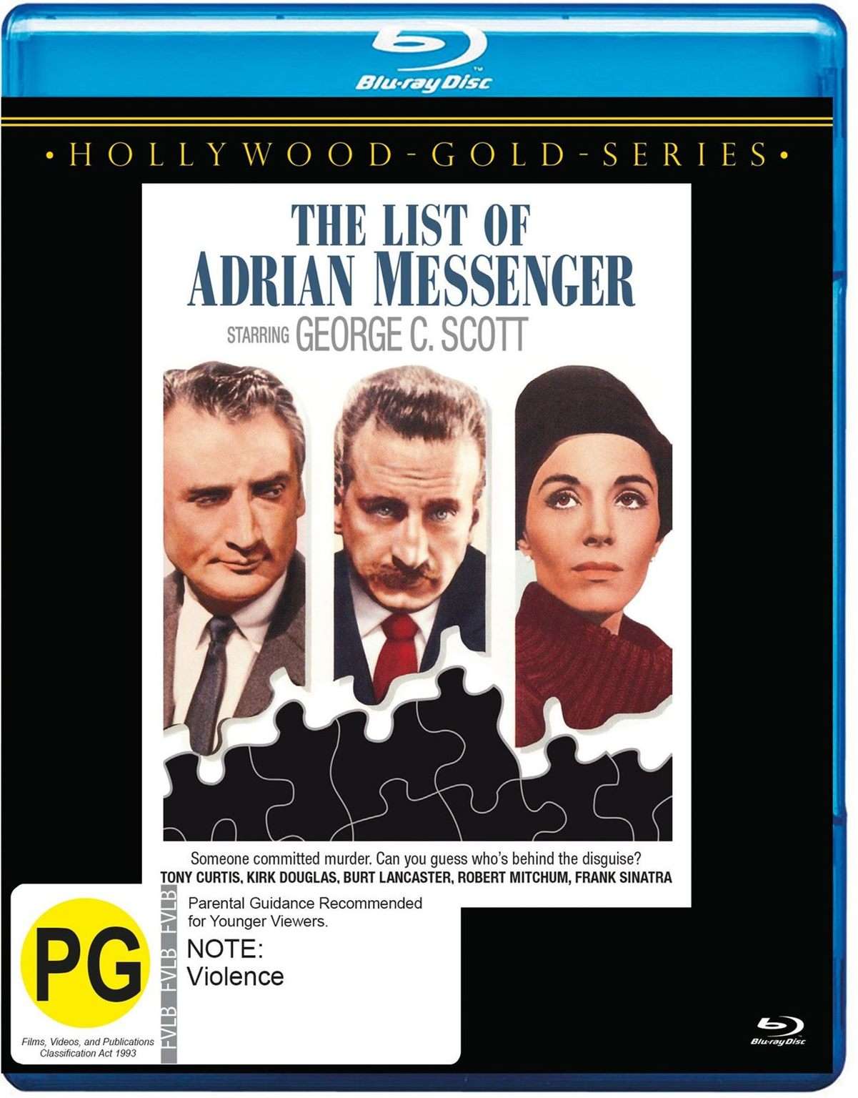 The List of Adrian Messenger Blu Ray