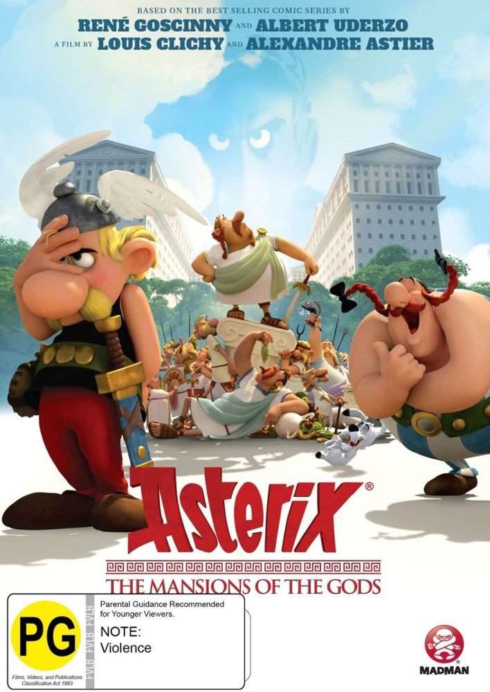 Asterix - The Mansion of the Gods DVD