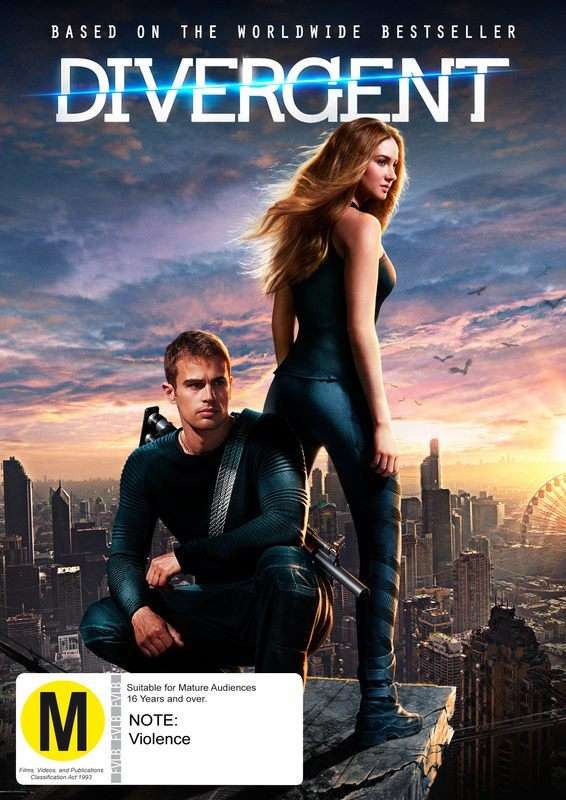 Divergent DVD Brand New