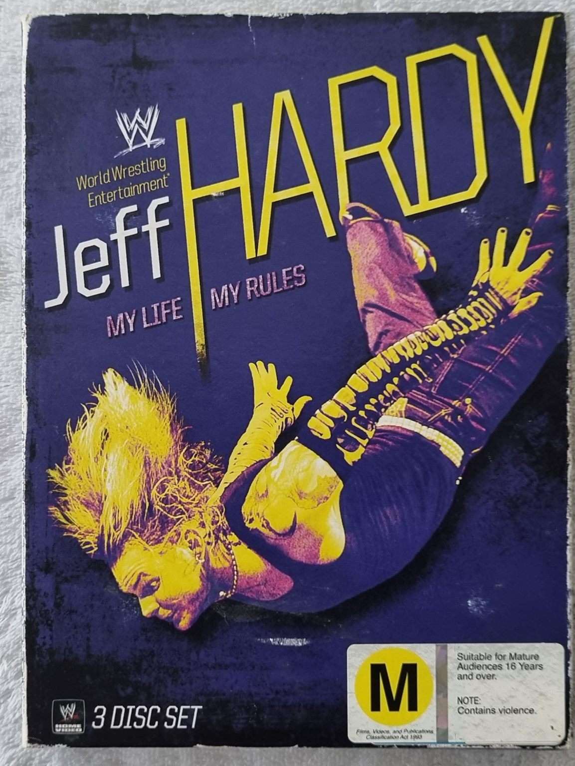 WWE: Jeff Hardy - My Life My Rules 3 Disc Set