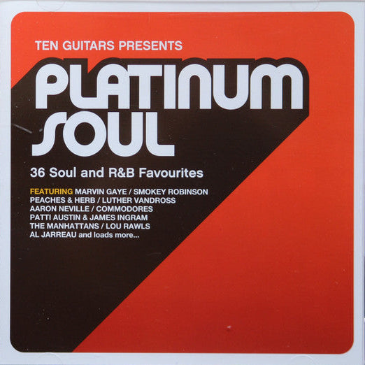 Various : Ten Guitars Presents Platinum Soul (CD, Comp)