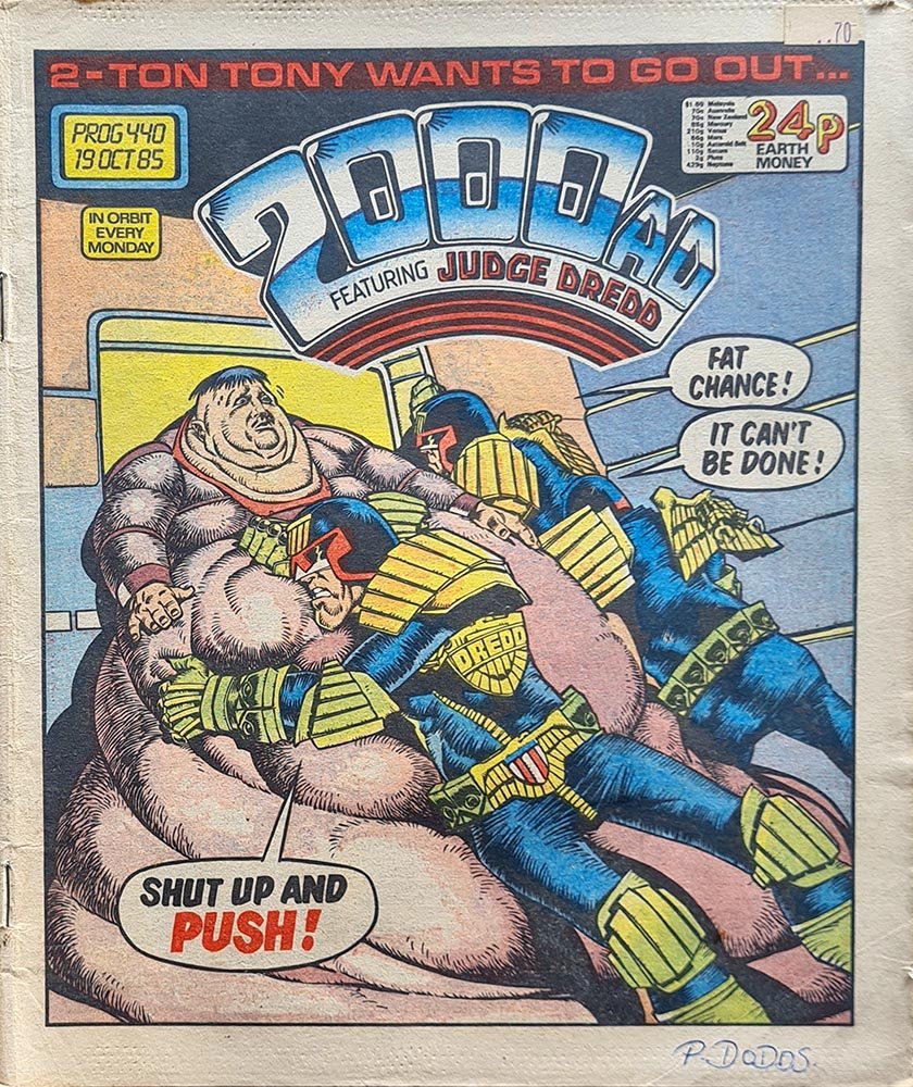 2000 AD Prog 440 - Vinyl Kitchen