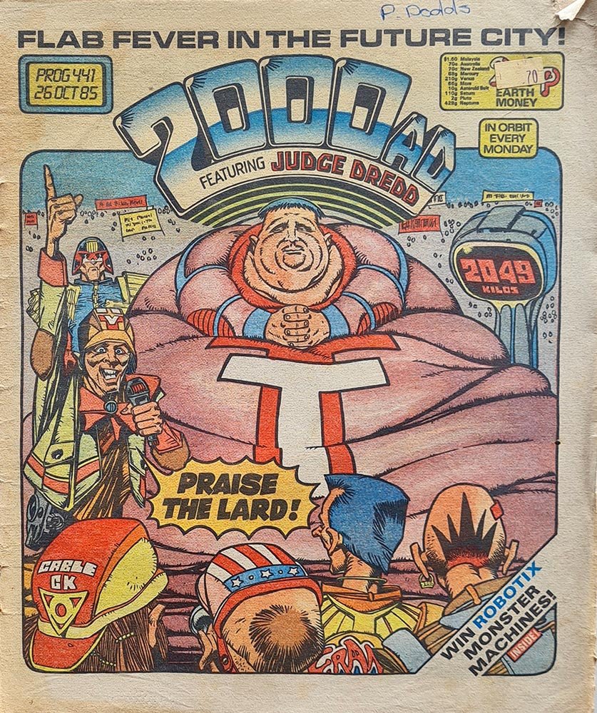 2000 AD Prog 441 - Vinyl Kitchen
