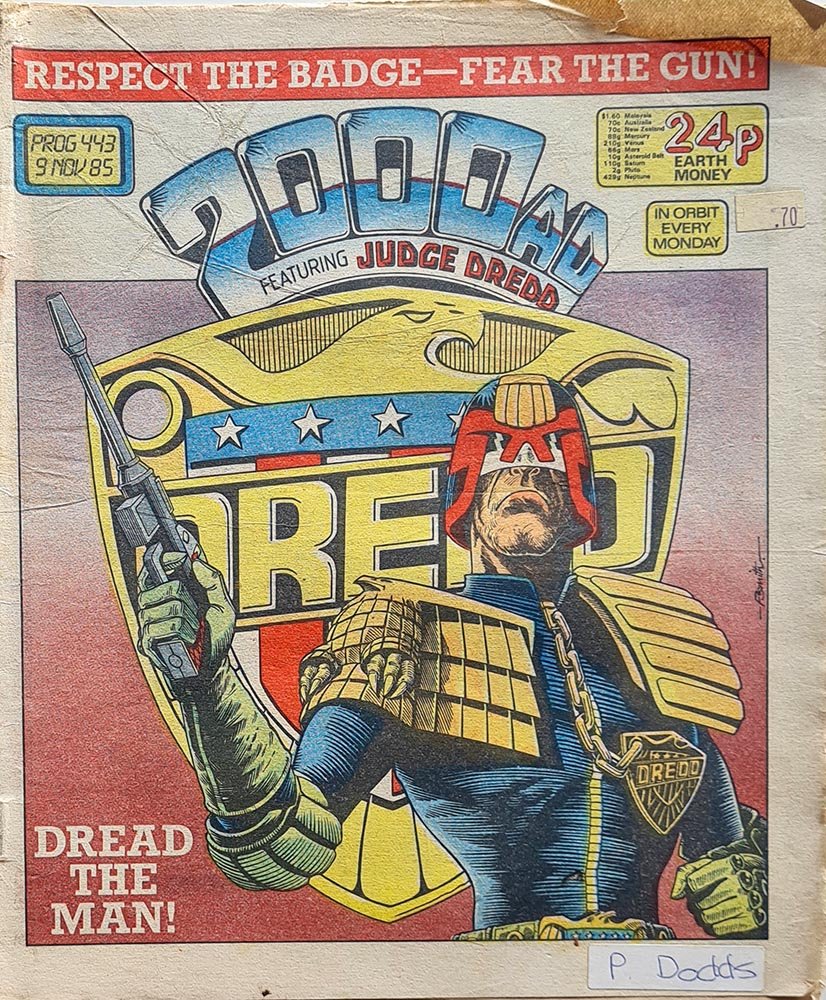 2000 AD Prog 443 - Vinyl Kitchen