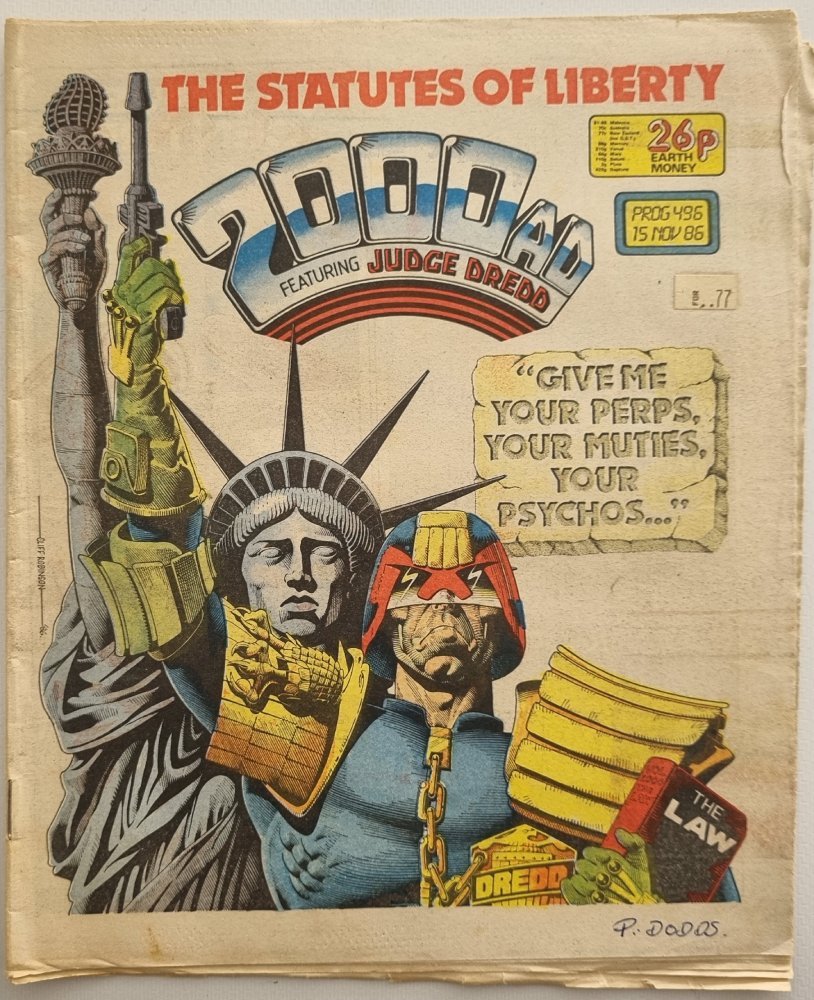 2000 AD Prog 496 - Vinyl Kitchen