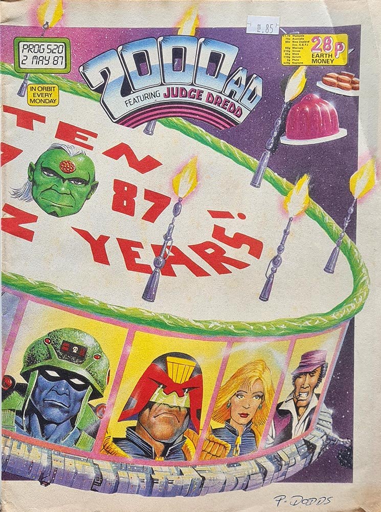 2000 AD Prog 520 - Vinyl Kitchen