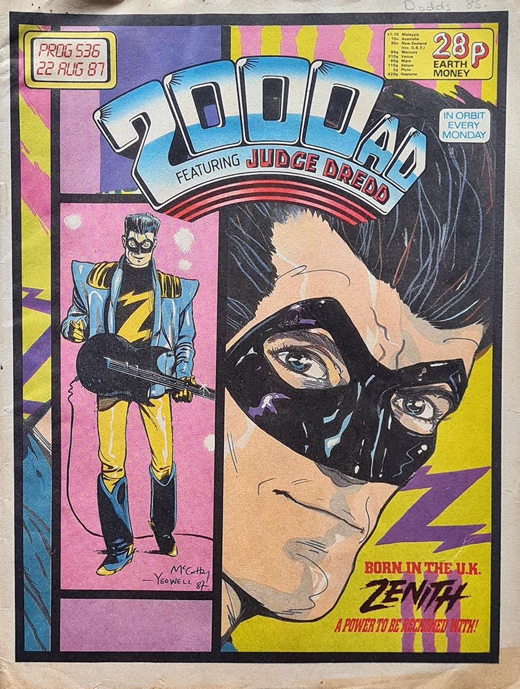 2000 AD Prog 536 - Vinyl Kitchen