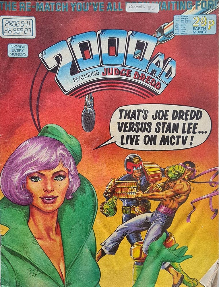 2000 AD Prog 541 - Vinyl Kitchen