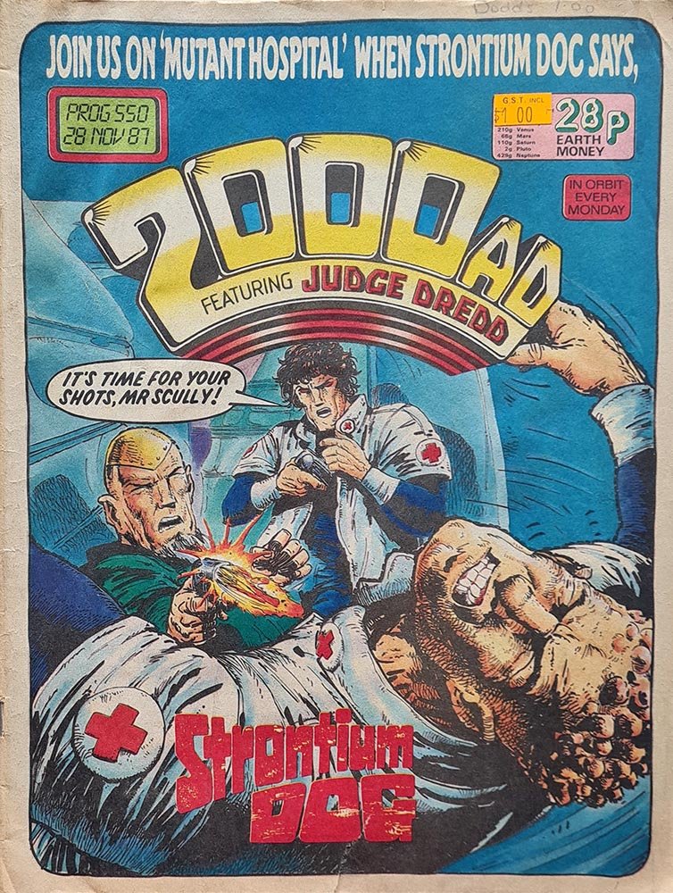 2000 AD Prog 550 - Vinyl Kitchen