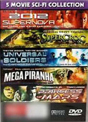 2012 Supernova / Supercroc / Universal Soldiers / Mega Piranha /Princess of Mars