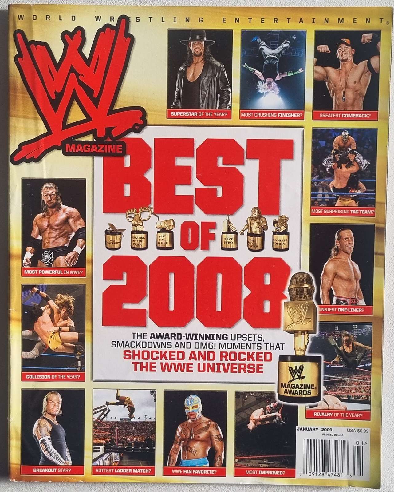WWE Magazine - January 2009