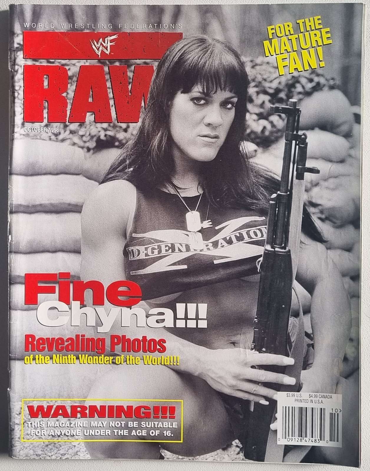 WWF Raw Magazine - October 1998