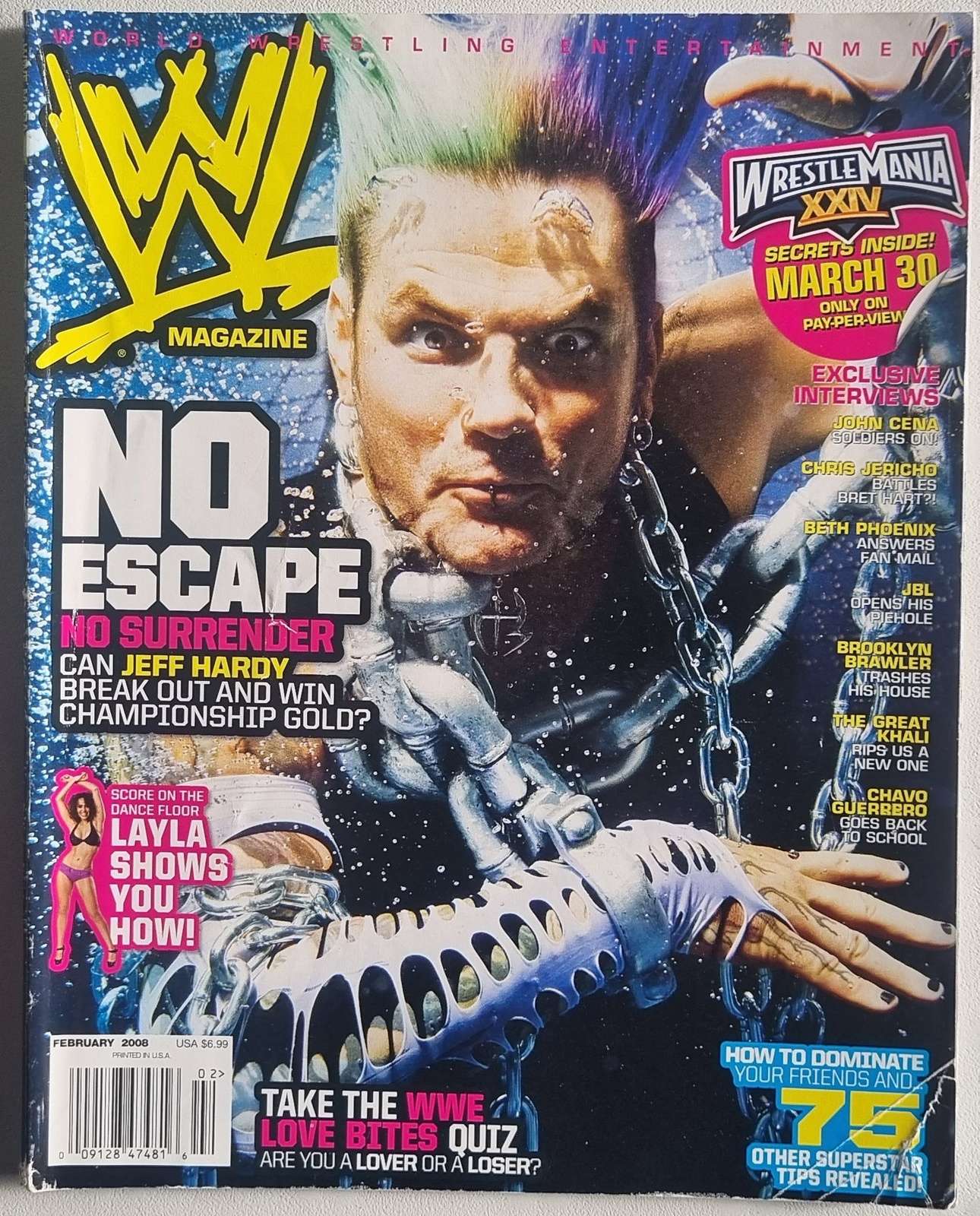 WWE Magazine - February 2008