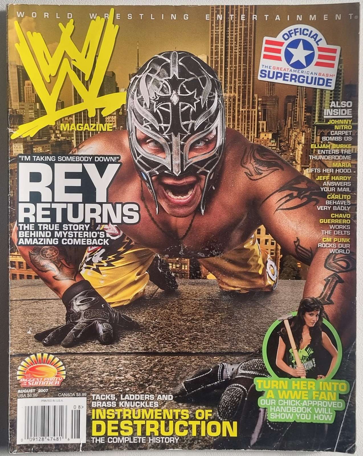 WWE Magazine - August 2007