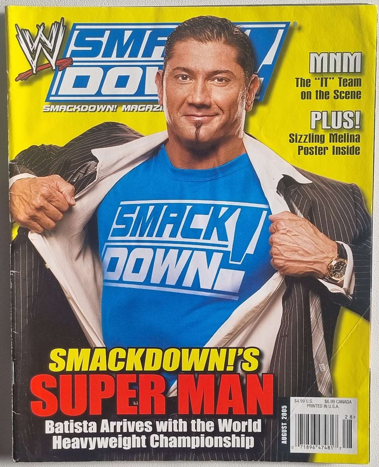 WWE Smackdown Magazine - August 2005