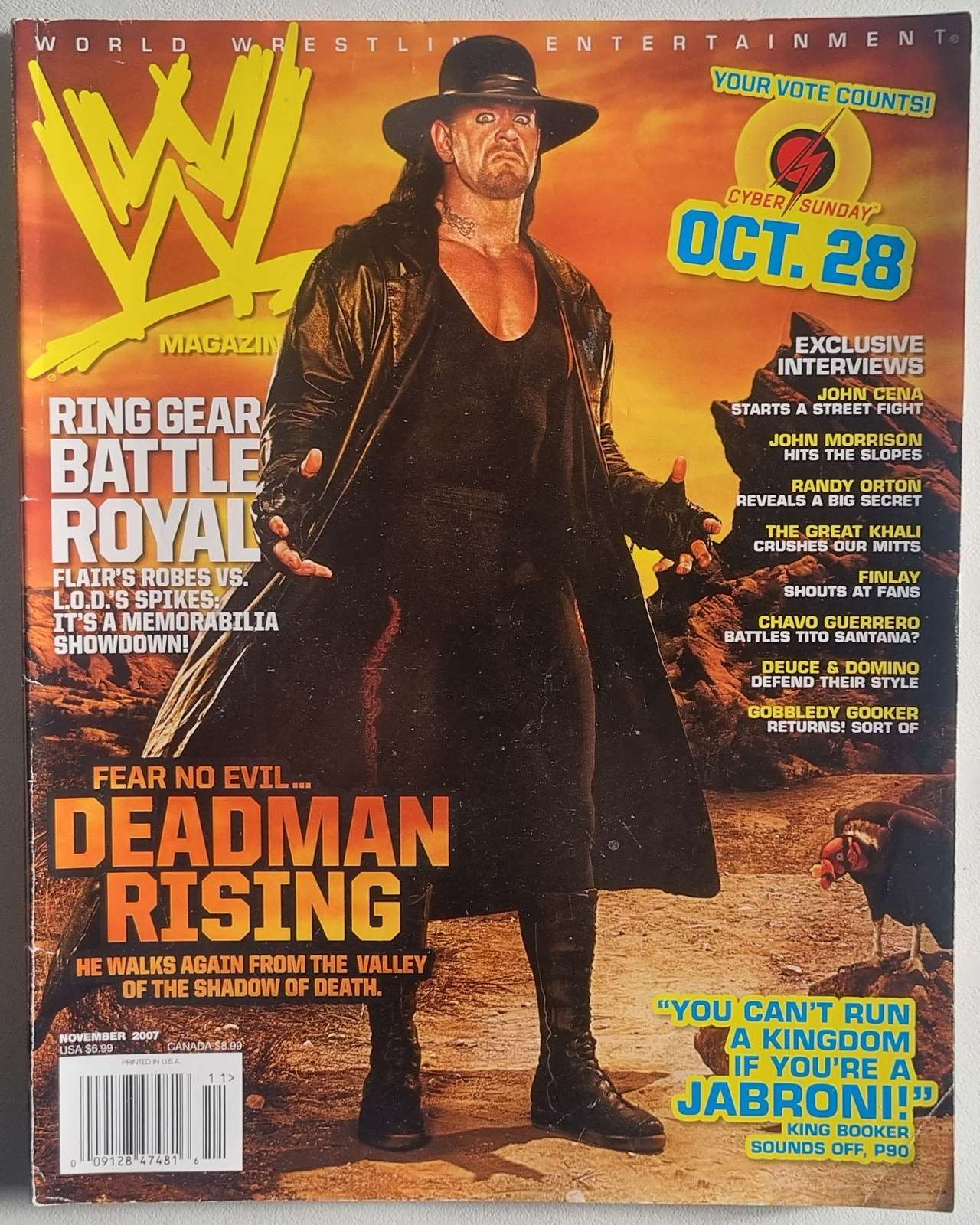 WWE Magazine - November 2007