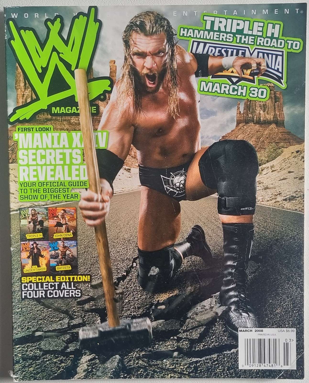 WWE Magazine - March 2008