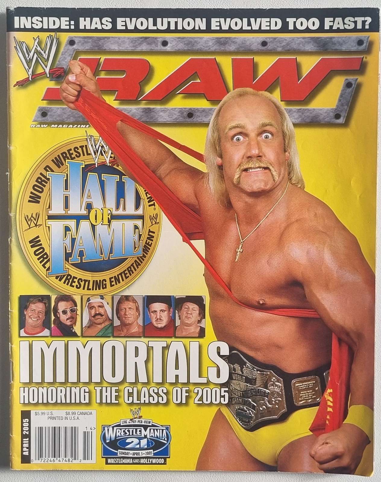 WWE Raw Magazine - April 2005