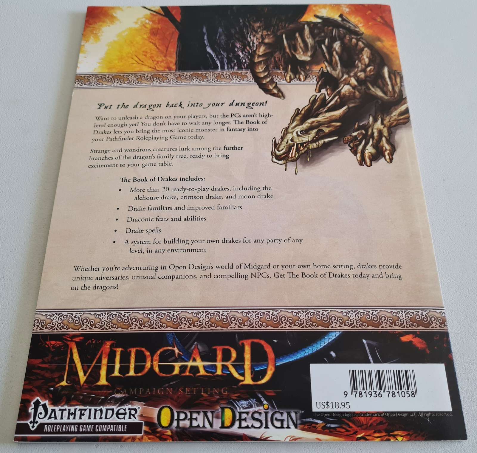 Pathfinder - Book of Drakes - Midgard Campaign Setting