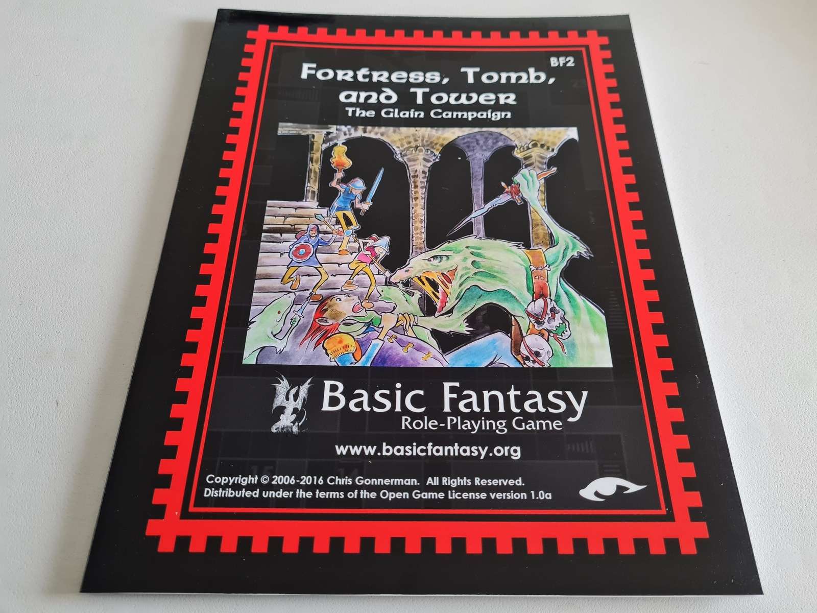 Basic Fantasy Roleplaying Game - Fortress, Tomb, and Tower (Glain Campaign)