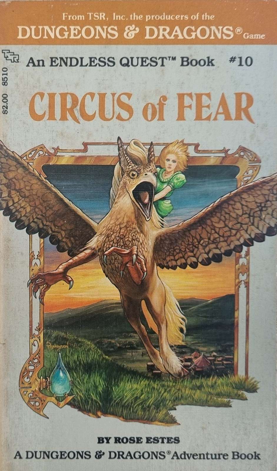D&D Endless Quest Book - Circus of Fear #10