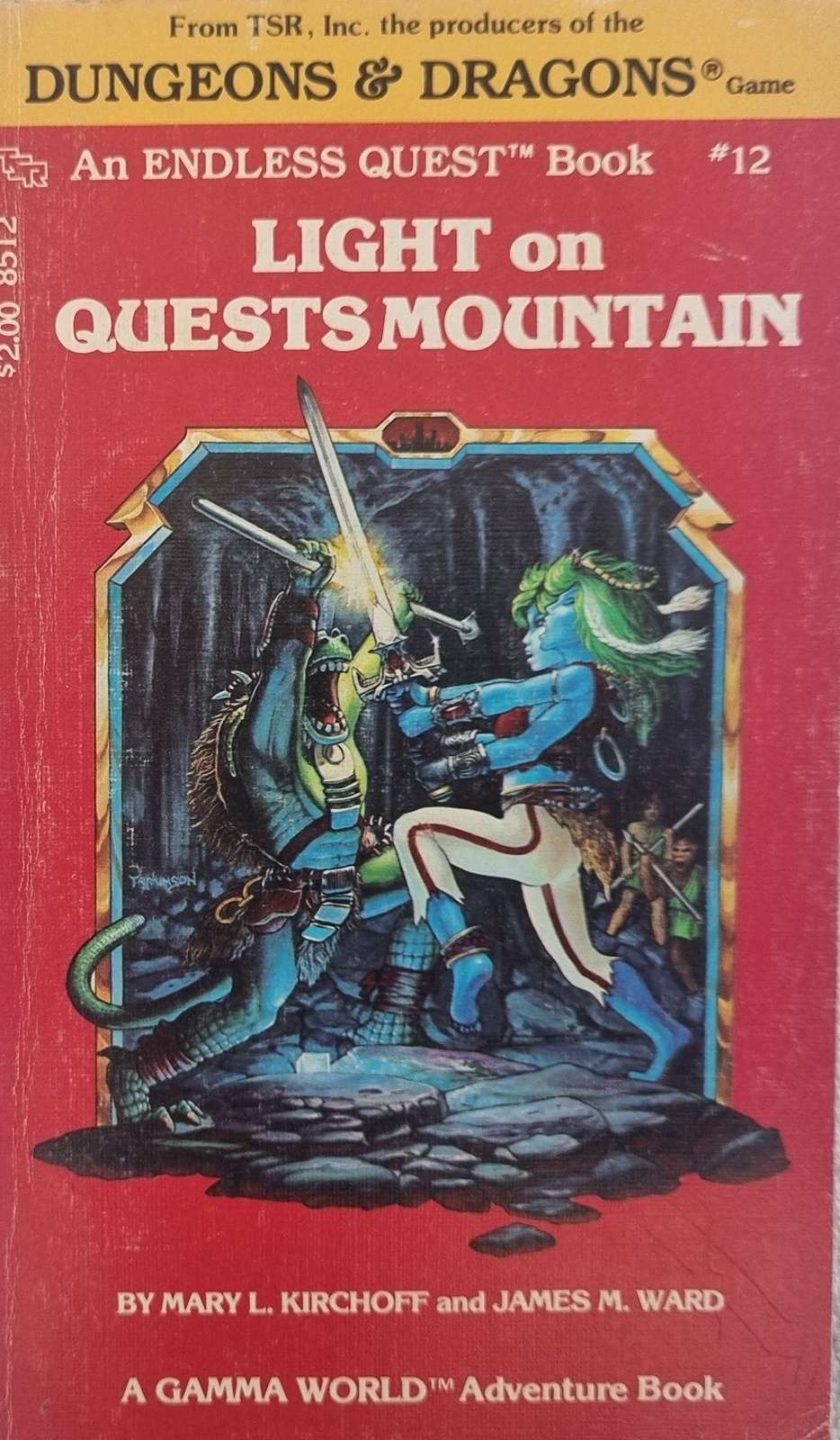 D&D Endless Quest Book - Light on Quests Mountain #12