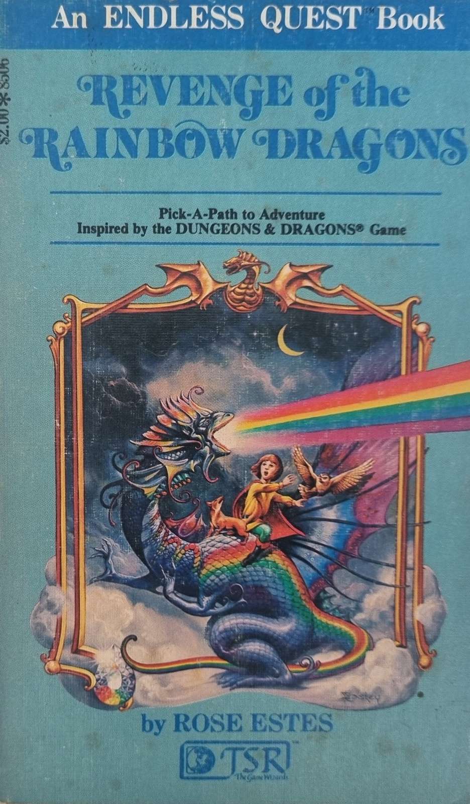 D&D Endless Quest Book- Revenge of the Rainbow Dragons #6