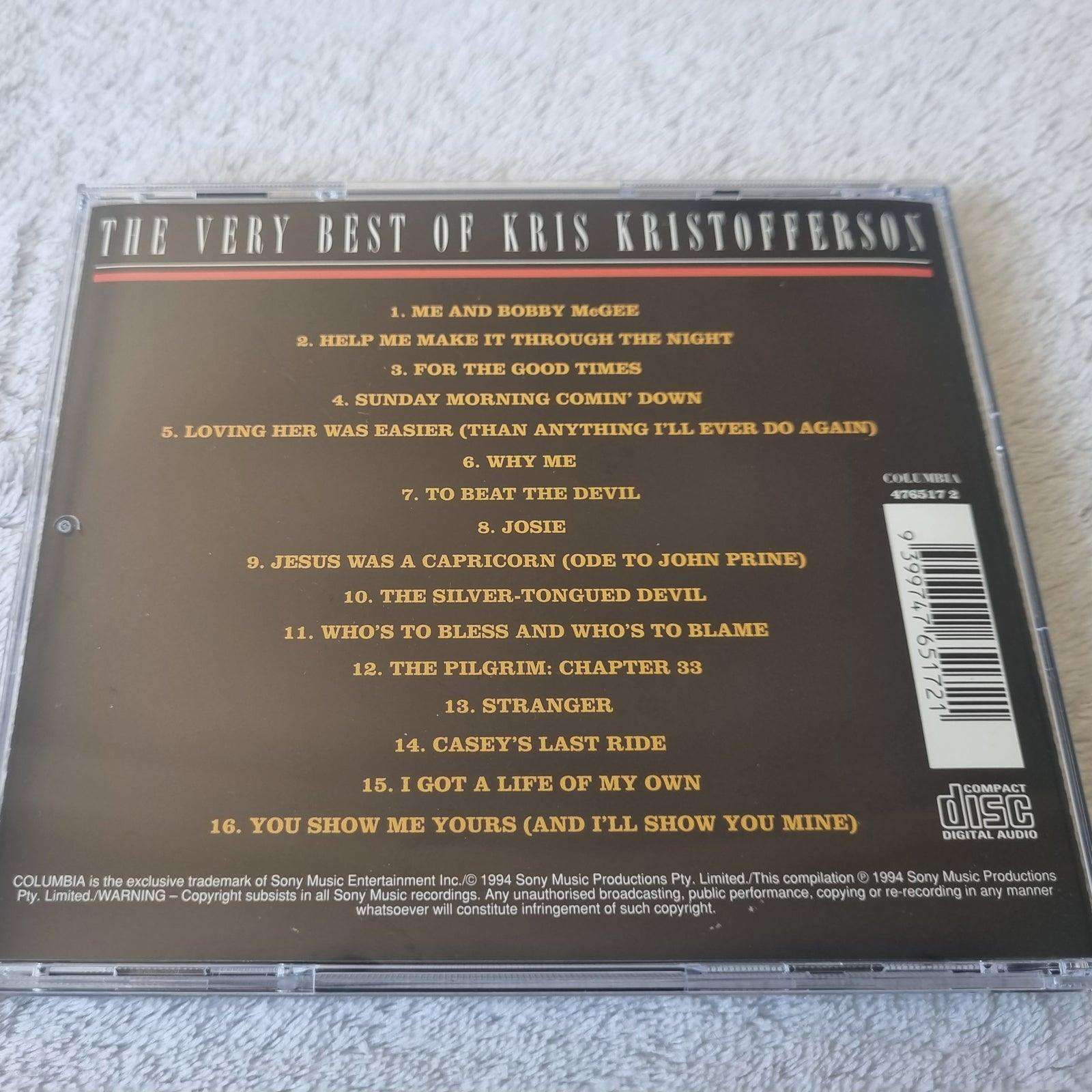 Kris Kristofferson - The Very Best of CD