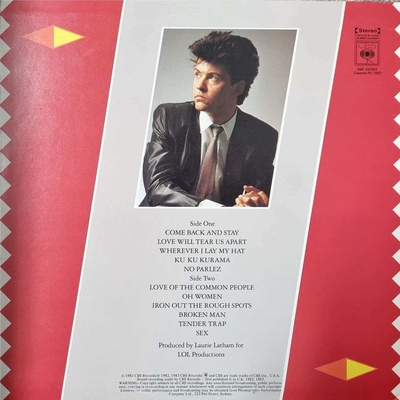 Paul Young - No Parlez (LP)