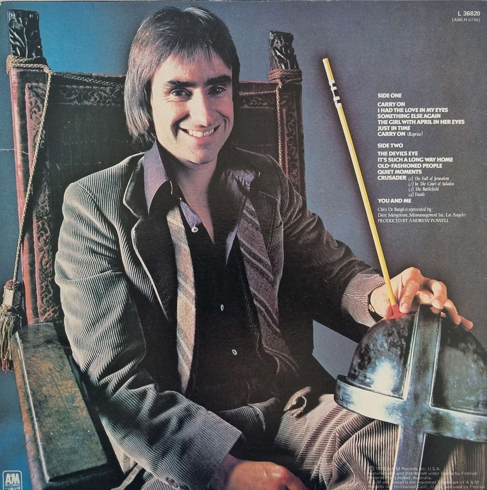 Chris De Burgh - Crusader (LP)