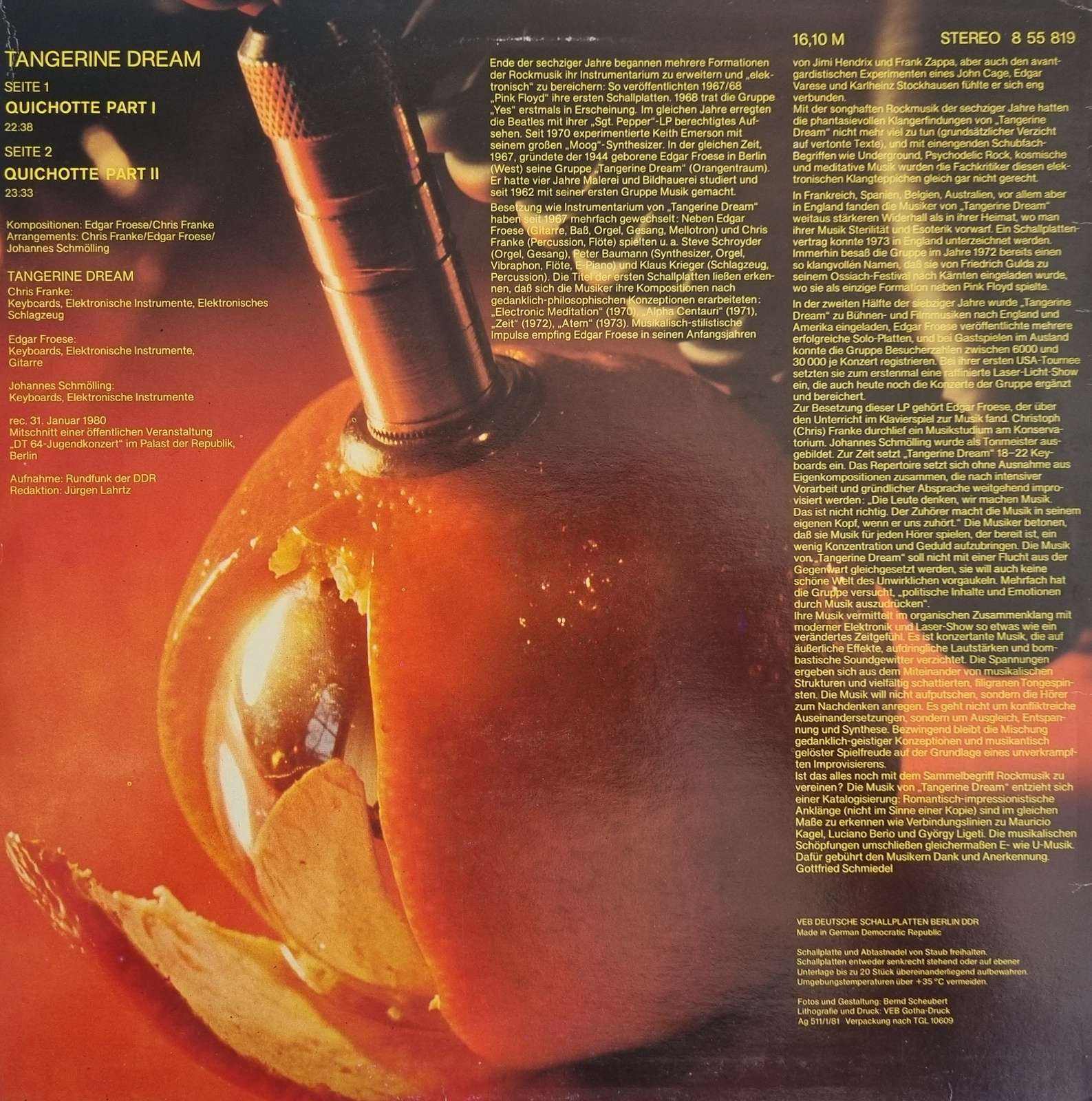 Tangerine Dream - Amiga (LP)
