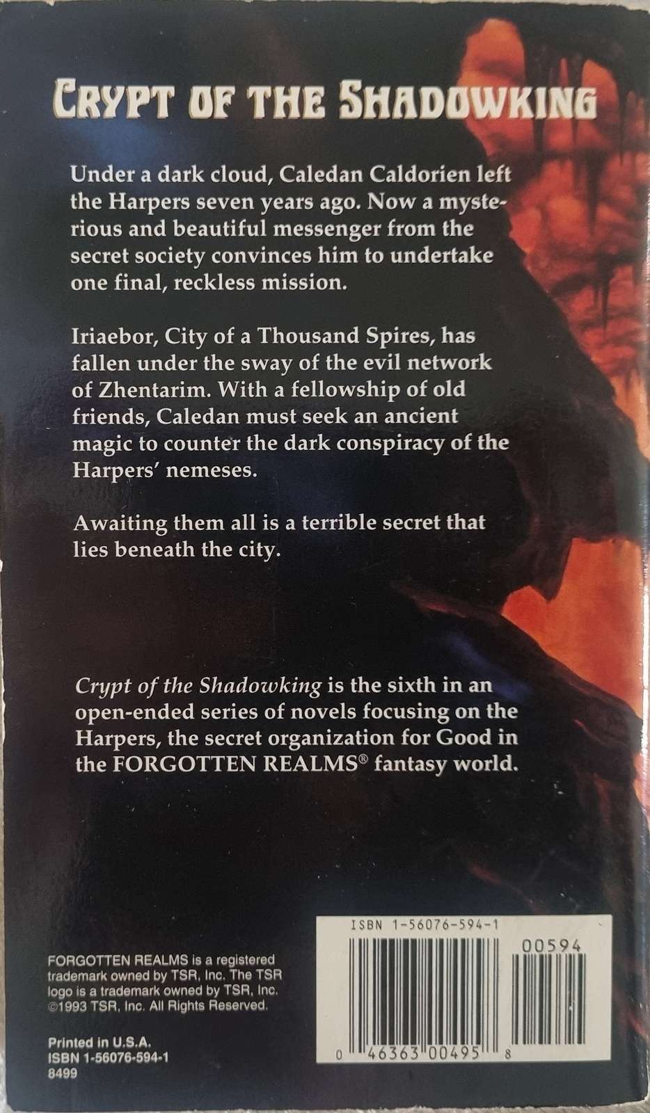 Forgotten Realms: Crypt of the Shadowking - Mark Anthony