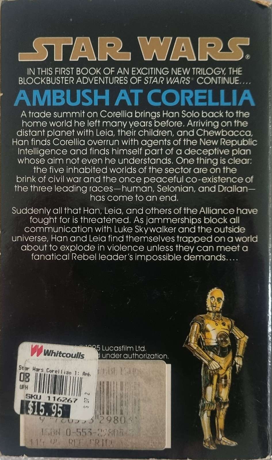Star Wars: Ambush at Corellia - Roger MacBride Allen