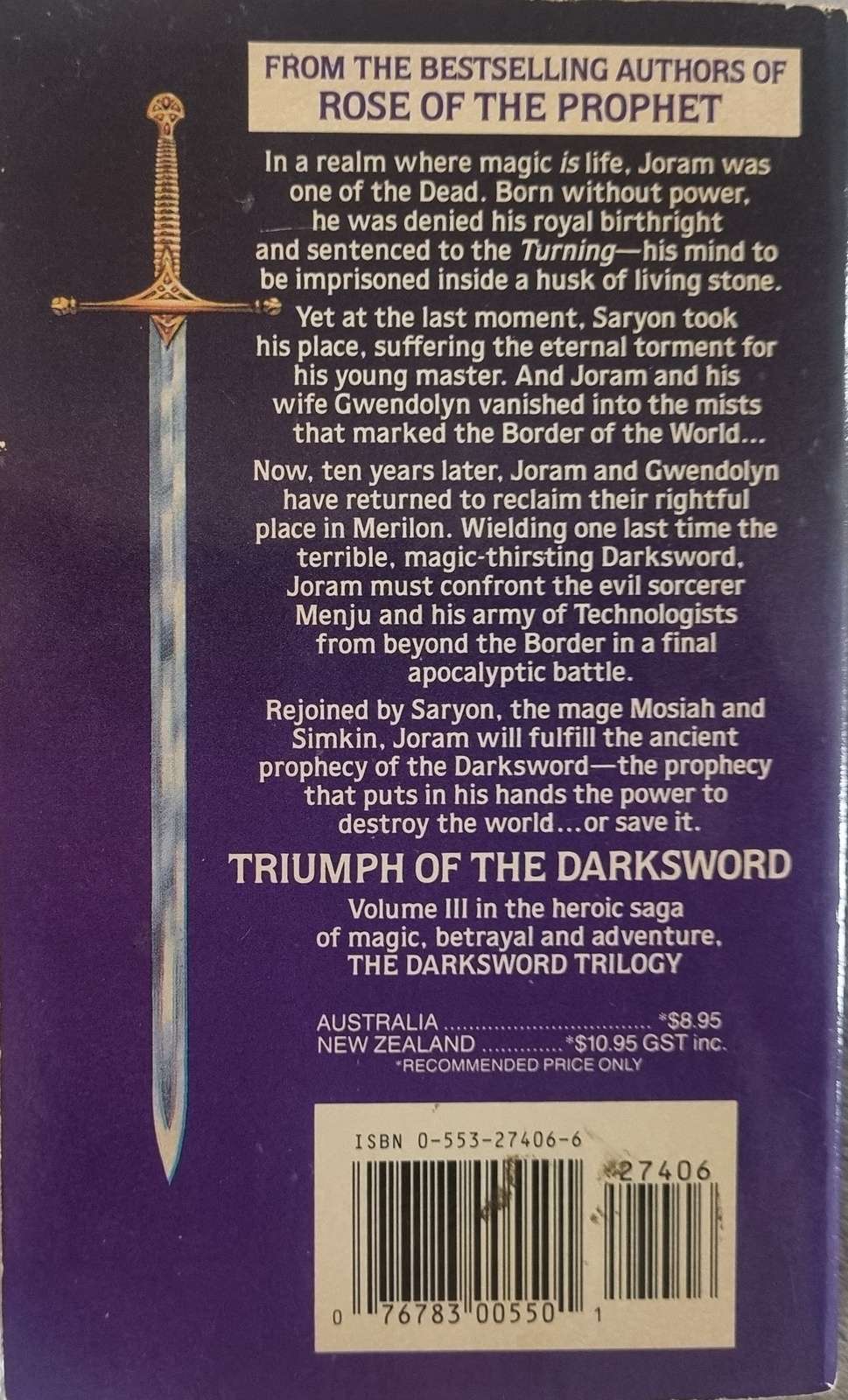 The Darksword Trilogy III: Triumph of the Darksword - Weis & Hickman