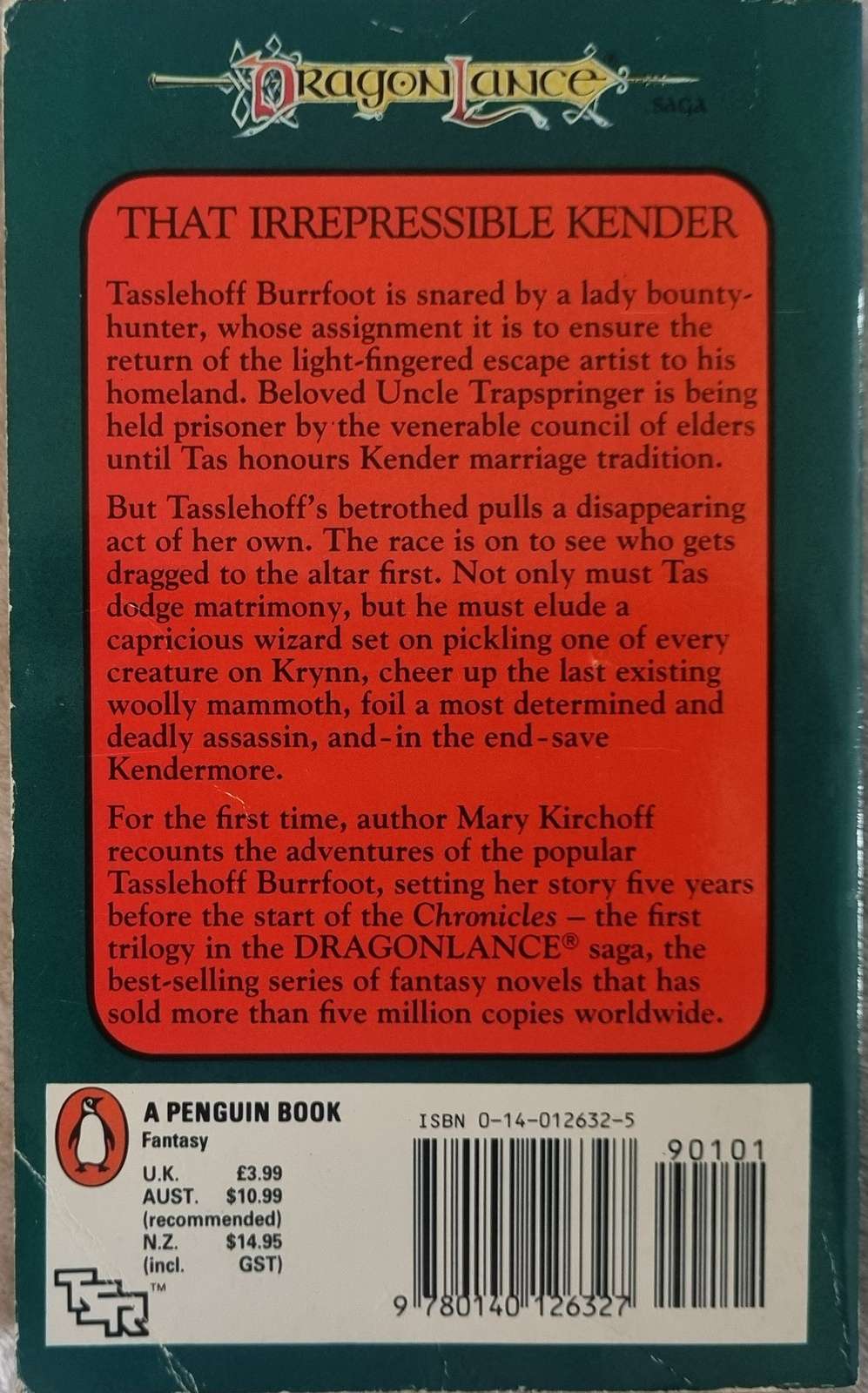 Dragonlance: Kendermore - Mary Kirchoff