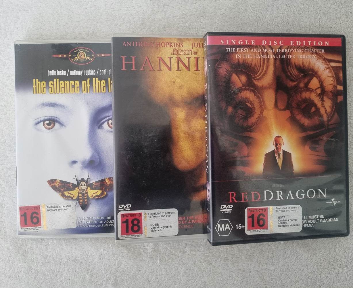 Silence of the Lambs / Hannibal / Red Dragon (Hannibal Lecter Trilogy)