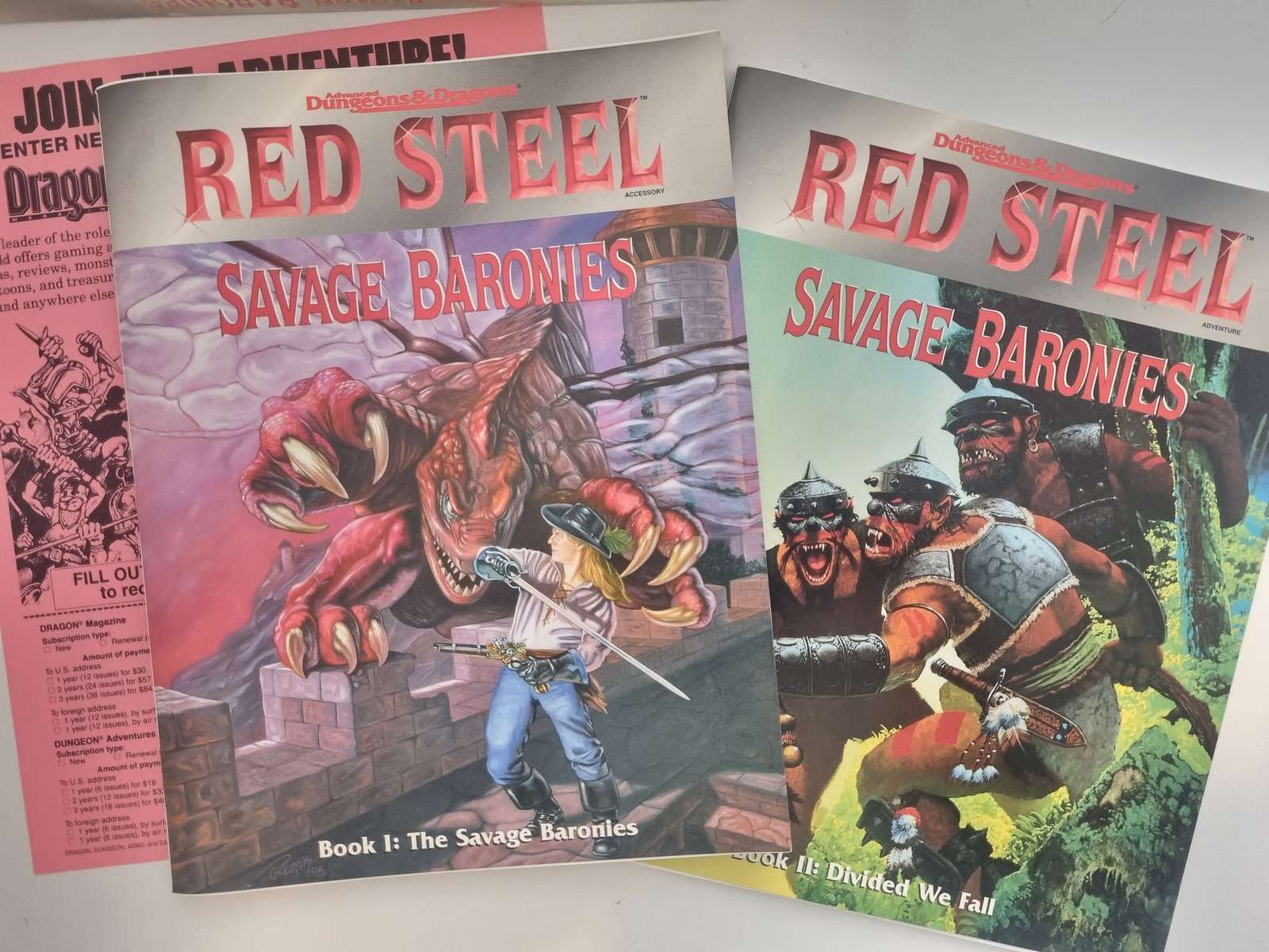 Advanced Dungeons and Dragons: Red Steel - Savage Baronies