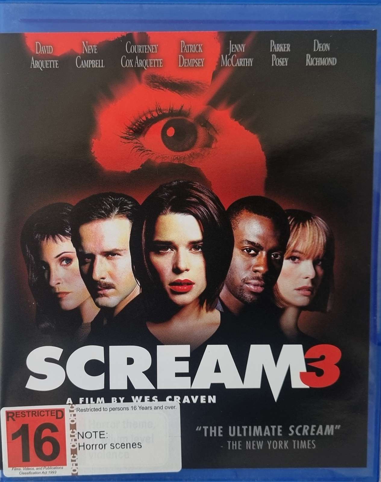 Scream 3 Blu Ray