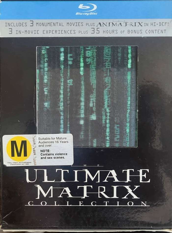 The Ultimate Matrix Collection Blu Ray