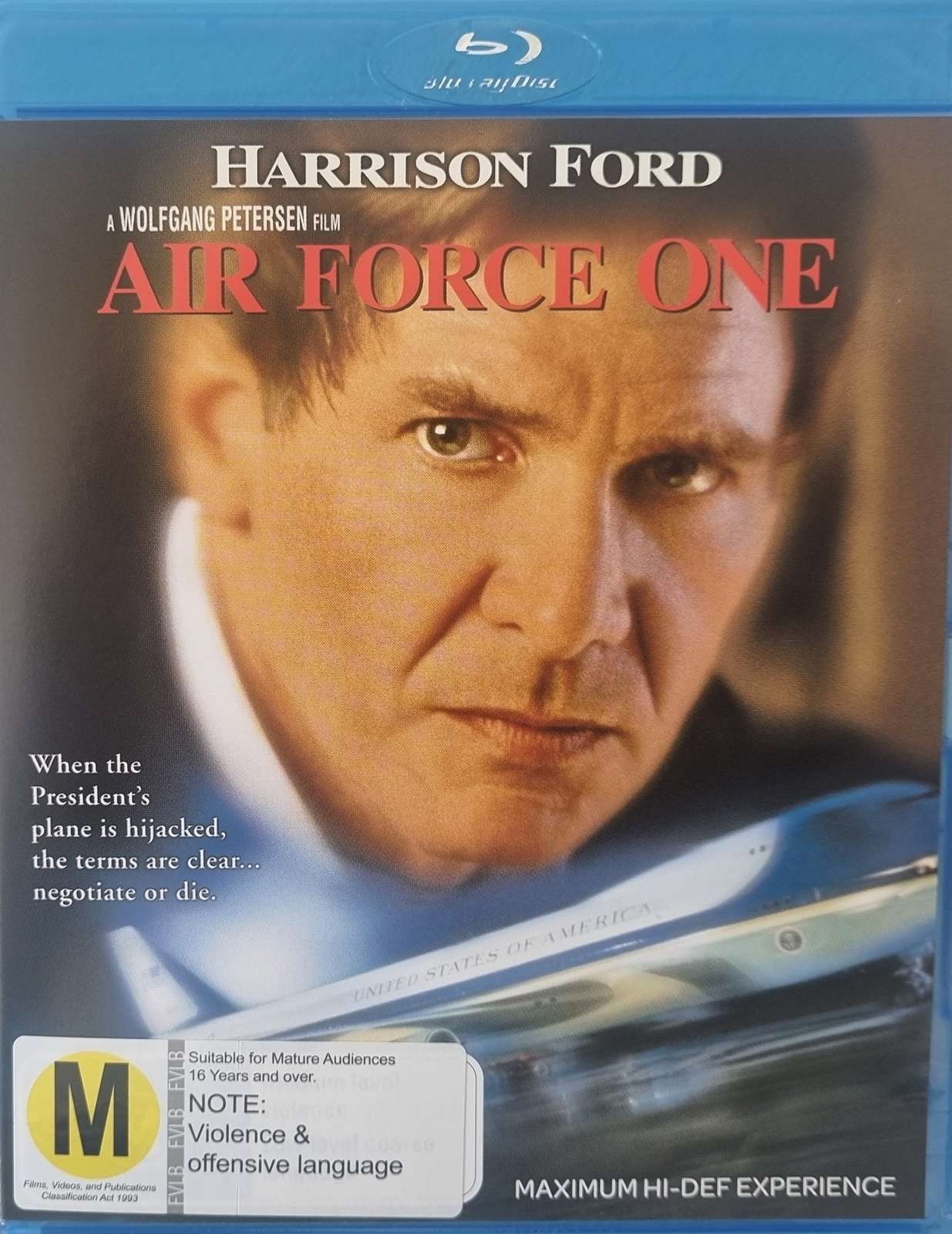 Air Force One Blu Ray