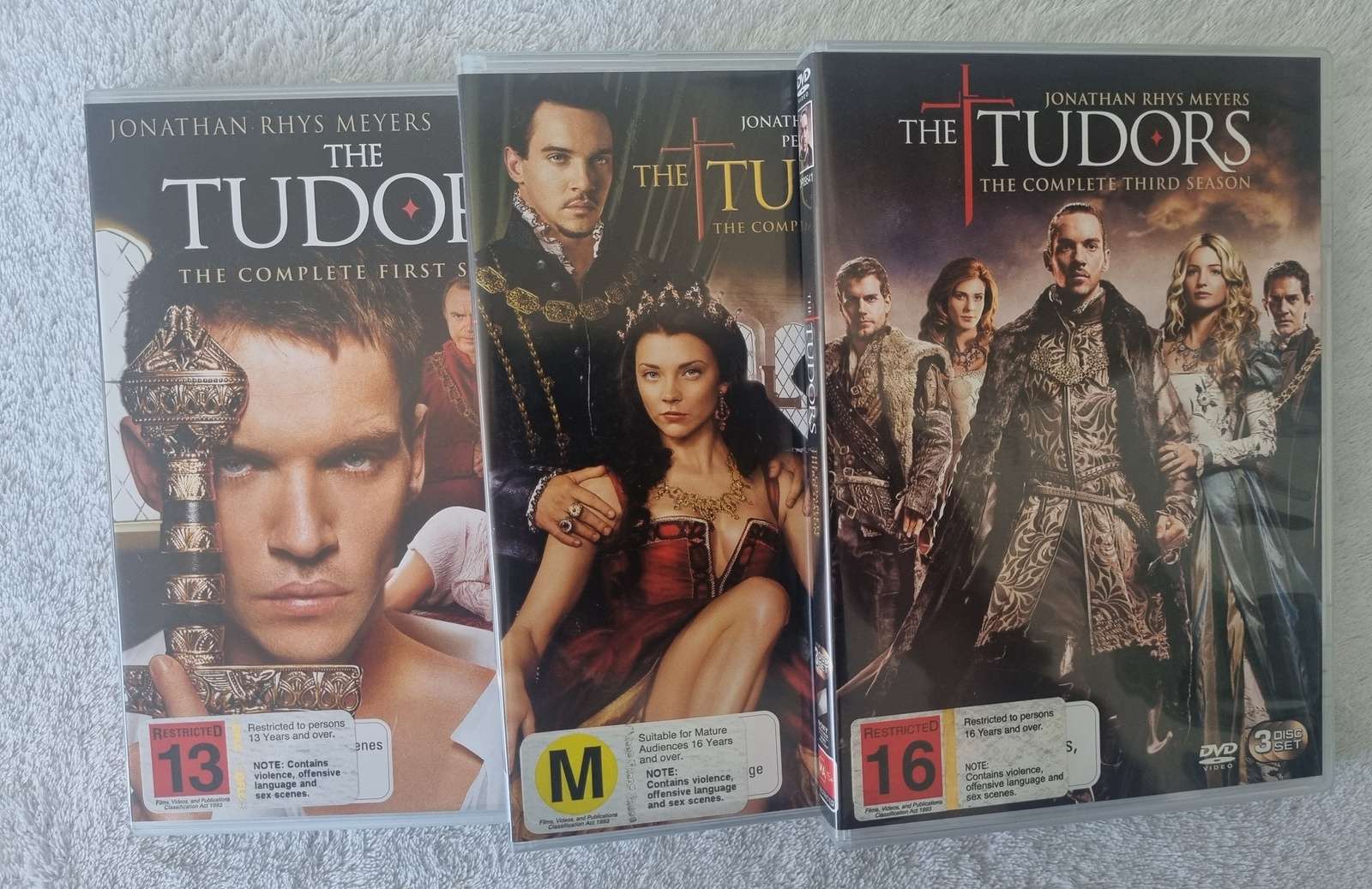 The Tudors Series 1, 2, 3