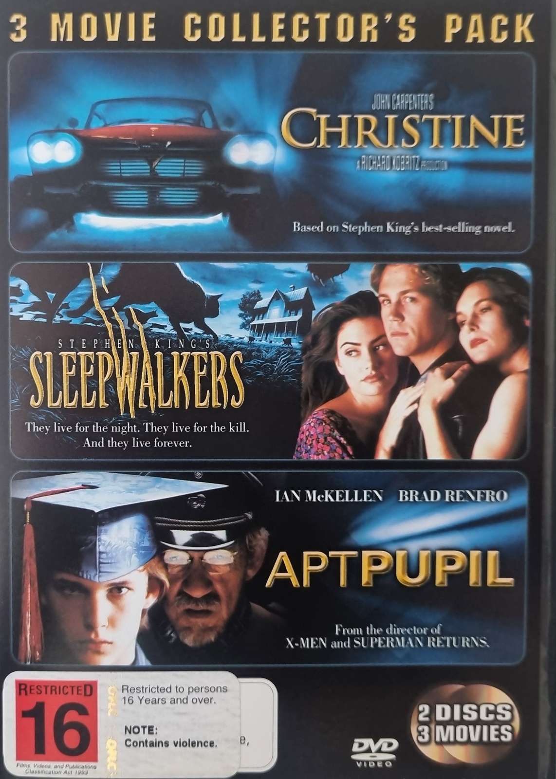 Christine / Sleepwalkers / Apt Pupil