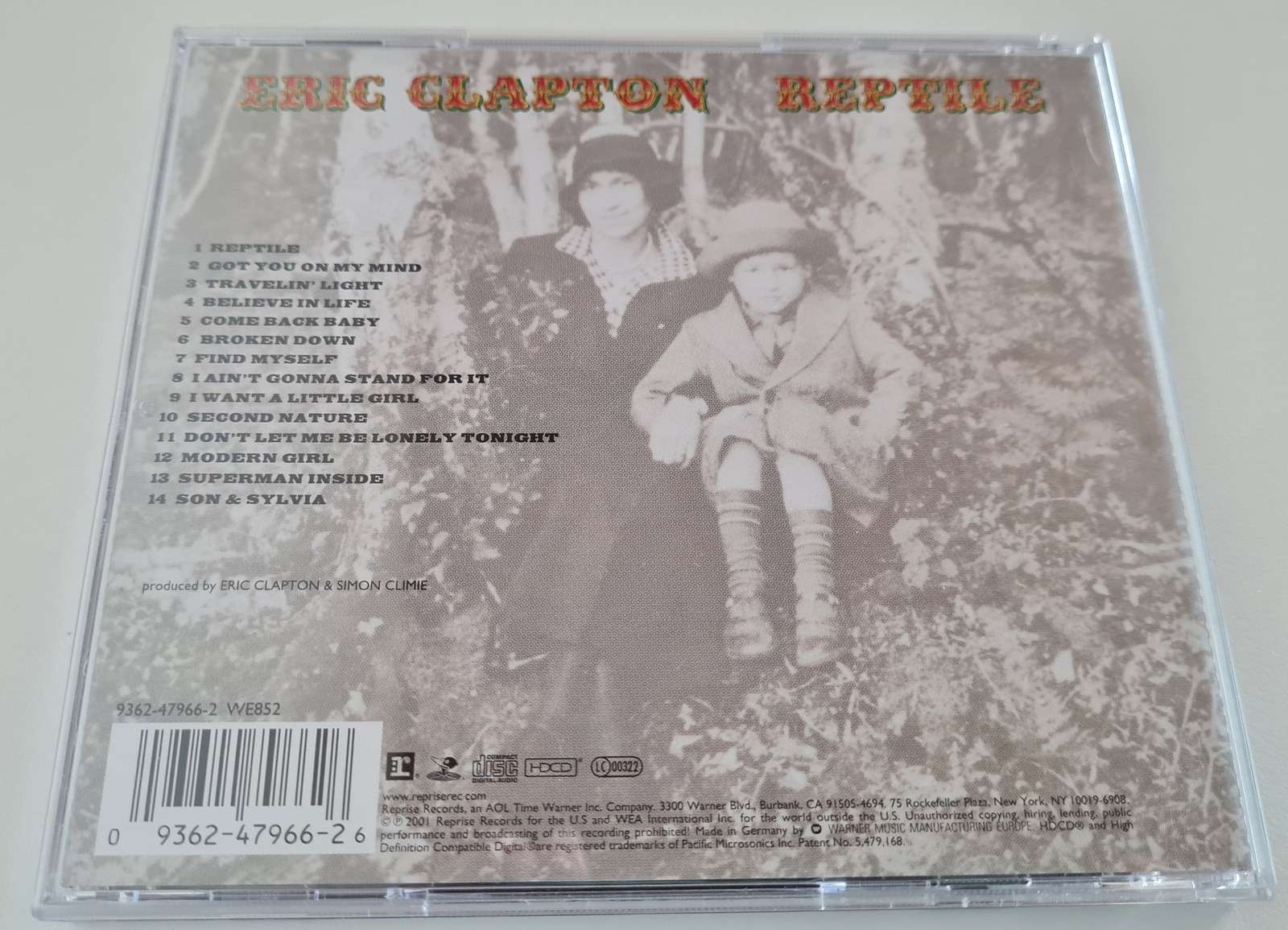 Eric Clapton - Reptile CD