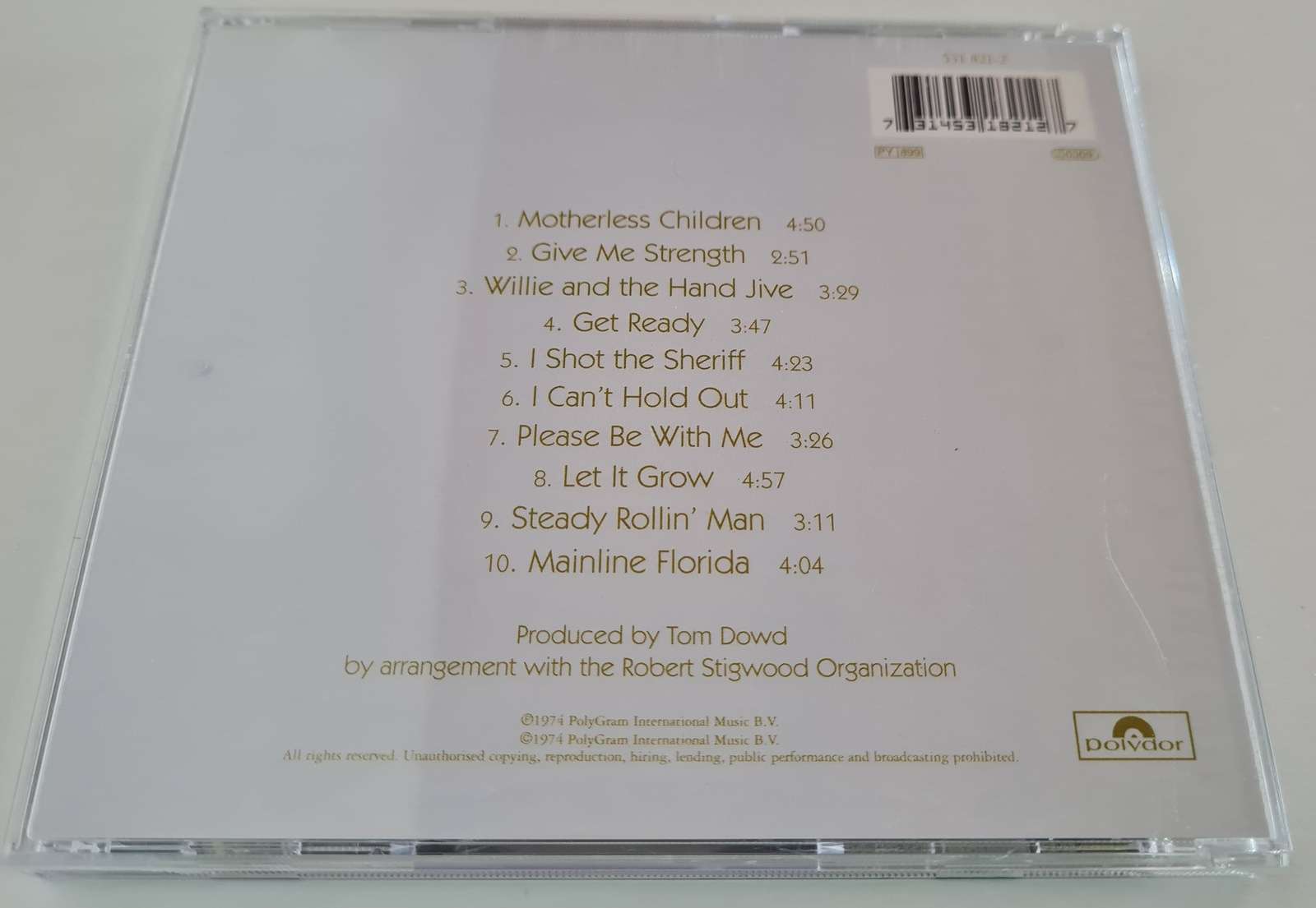 Eric Clapton - 461 Ocean Boulevard CD