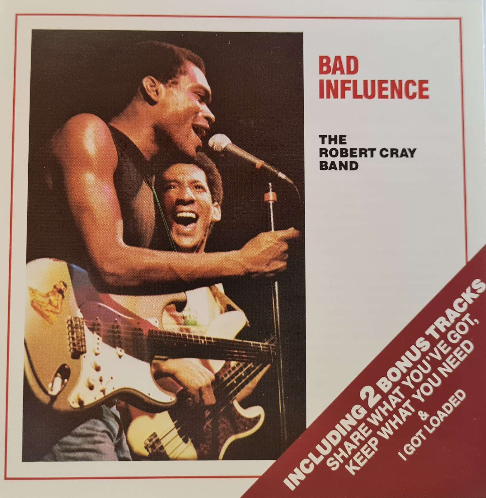 The Robert Cray Band - Bad Influence CD