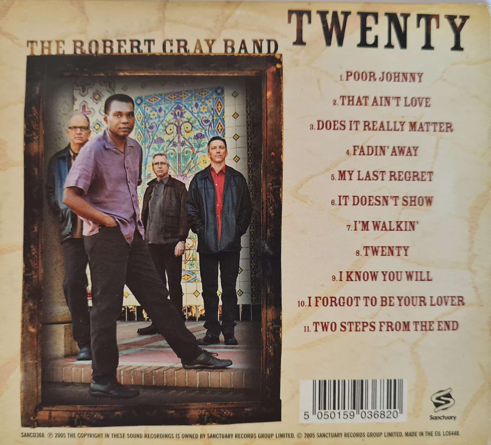 Robert Cray - Twenty CD