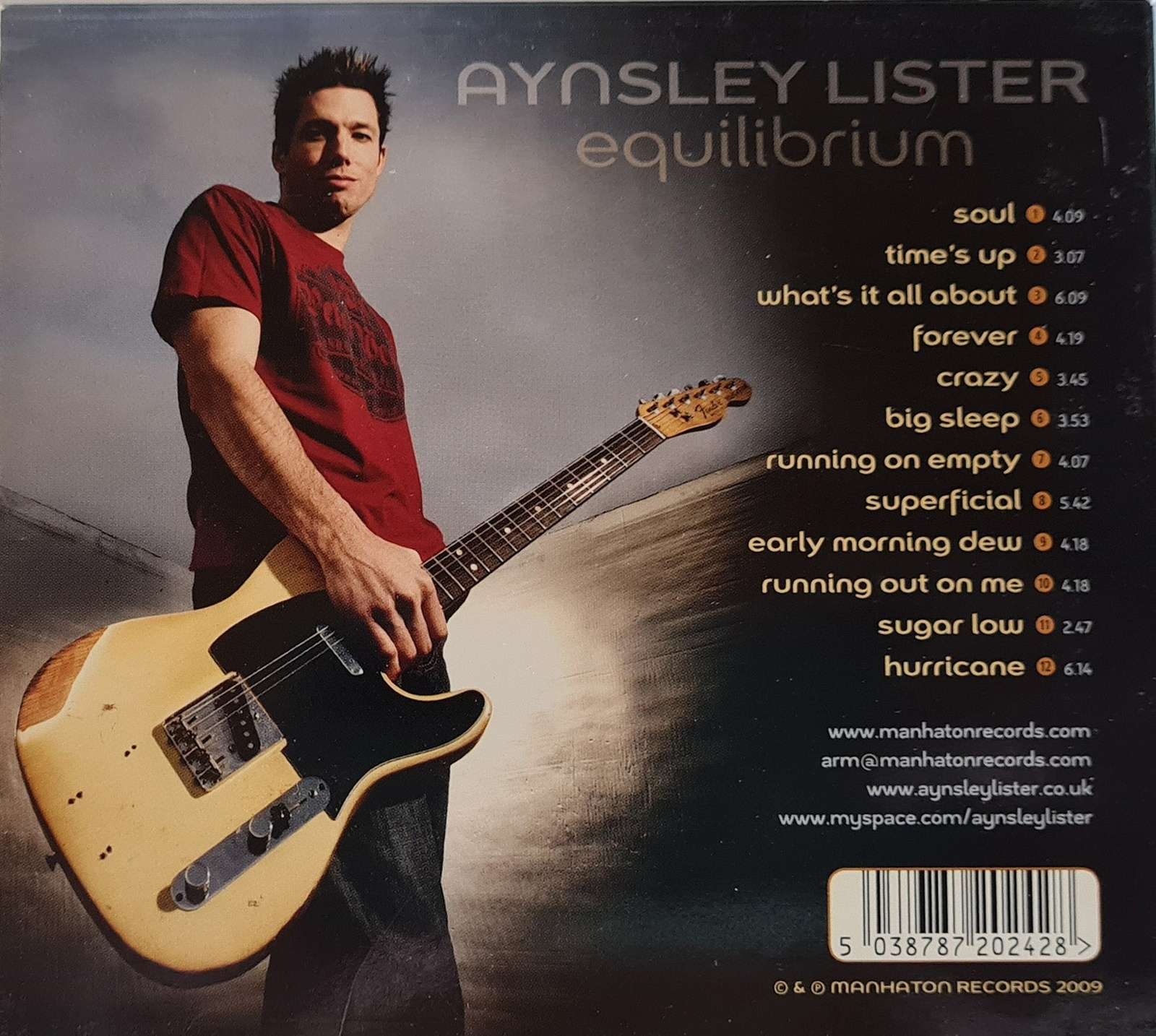 Aynsley Lister - Equilibrium CD