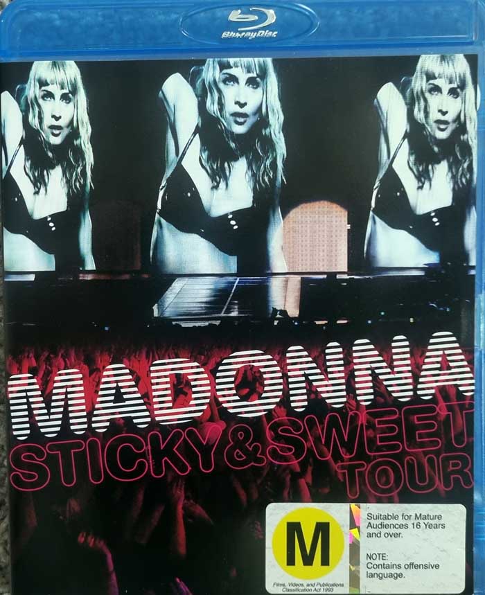Madonna - Sticky & Sweet Tour (Blu Ray) + CD