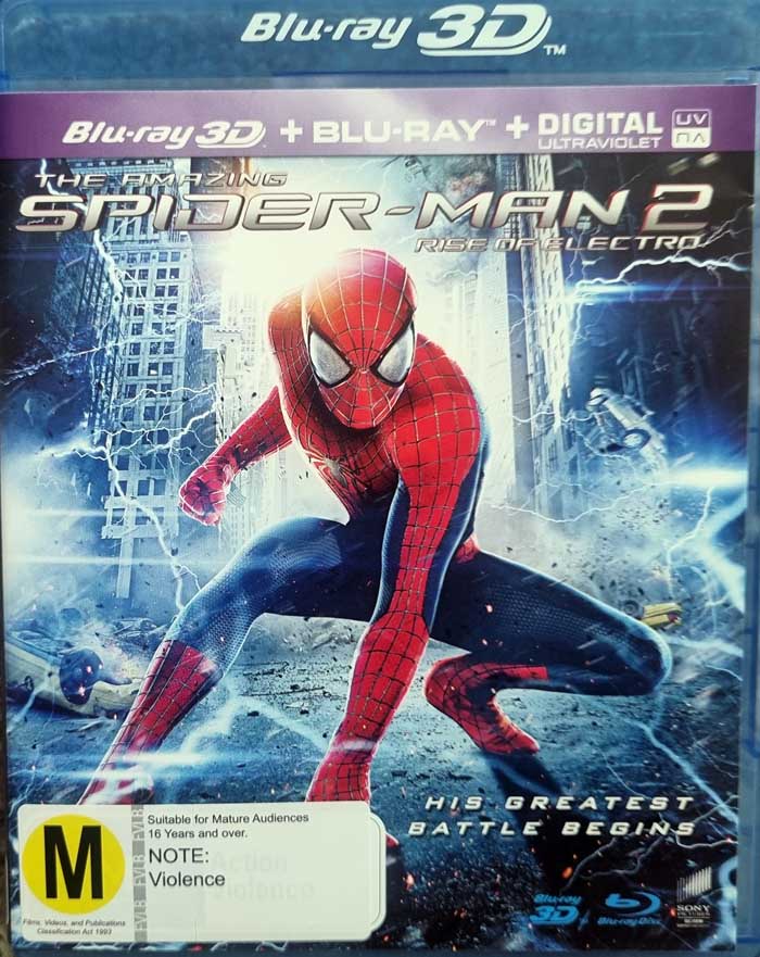 The Amazing Spider-man 2 - 3D + 2D (Blu Ray)